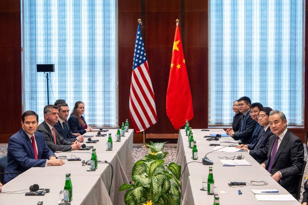 Встреча Рубио и Ван И на Мюнхенской конференции