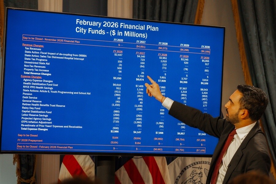 Mamdani propone subir impuestos a la propiedad en Nueva York por déficit presupuestario