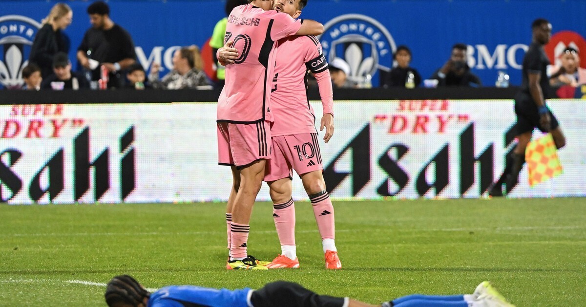 Интер Майами, возглавляемая Лионелем Месси, побеждает CF Montreal 3-2 в MLS