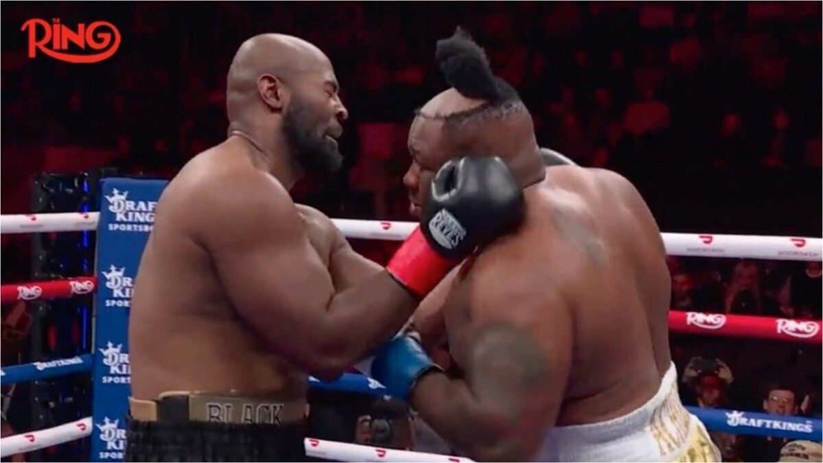 Boxer Jarrell Miller Tears Off Wig in Ring After Blow