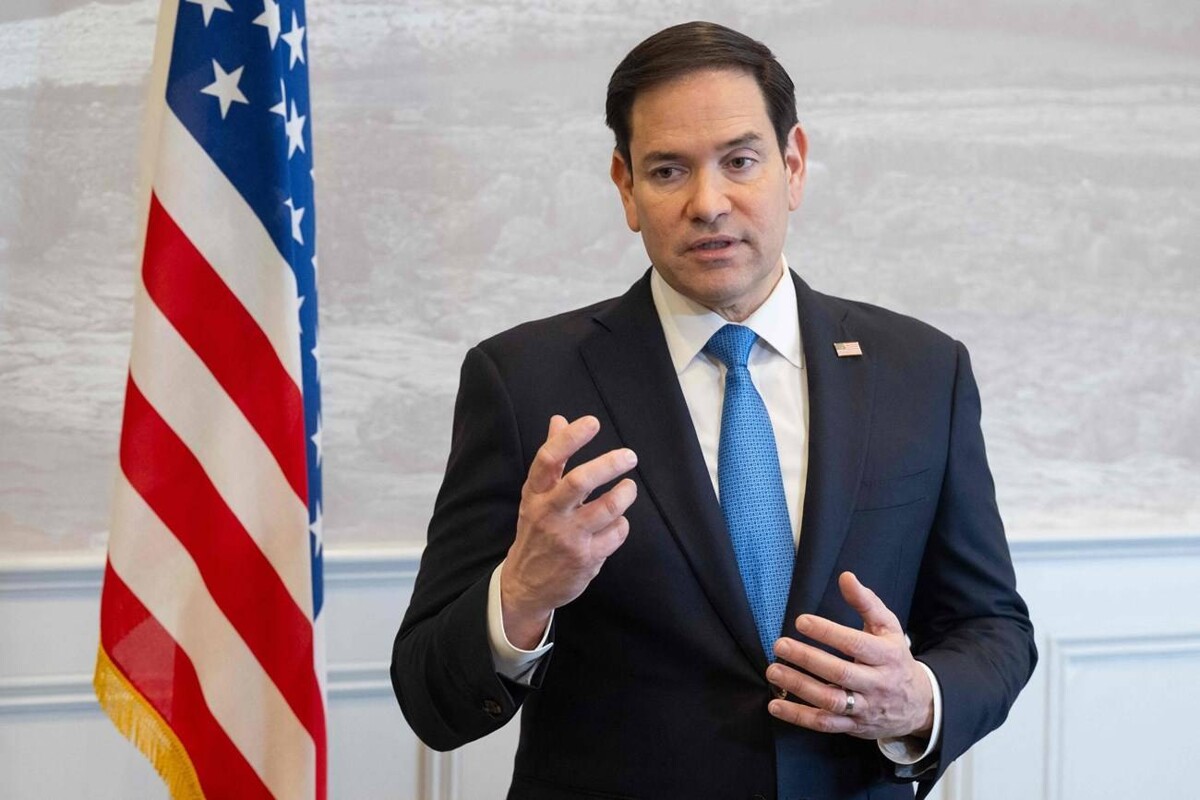 El secretario de Estado de EE. UU. Marco Rubio