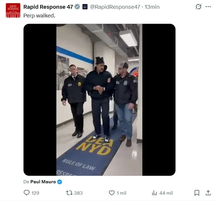 马杜罗和弗洛雷斯将在纽约出庭