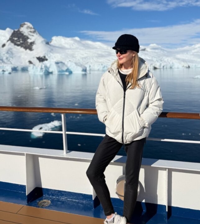 Николь Кидман посетила Антарктиду после развода