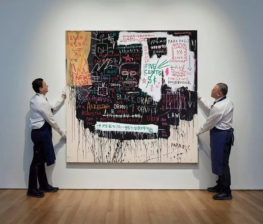 Basquiat Painting Valued at $45M for New York Auction