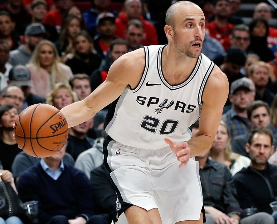 Ginóbili reaches 1,000th game in NBA