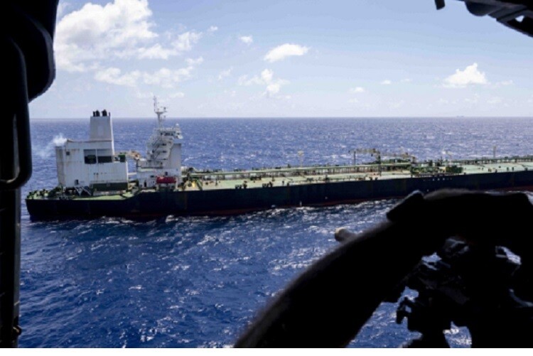 US Intercepts Third Tanker in Indian Ocean for Violating Oil Embargo