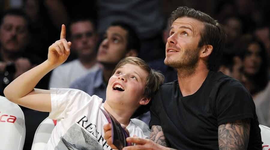 Beckhams Comment on Brooklyn's Fiery Post