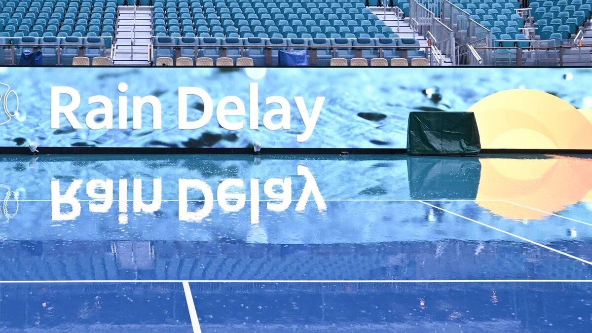 Rain Cancels Matches in Miami