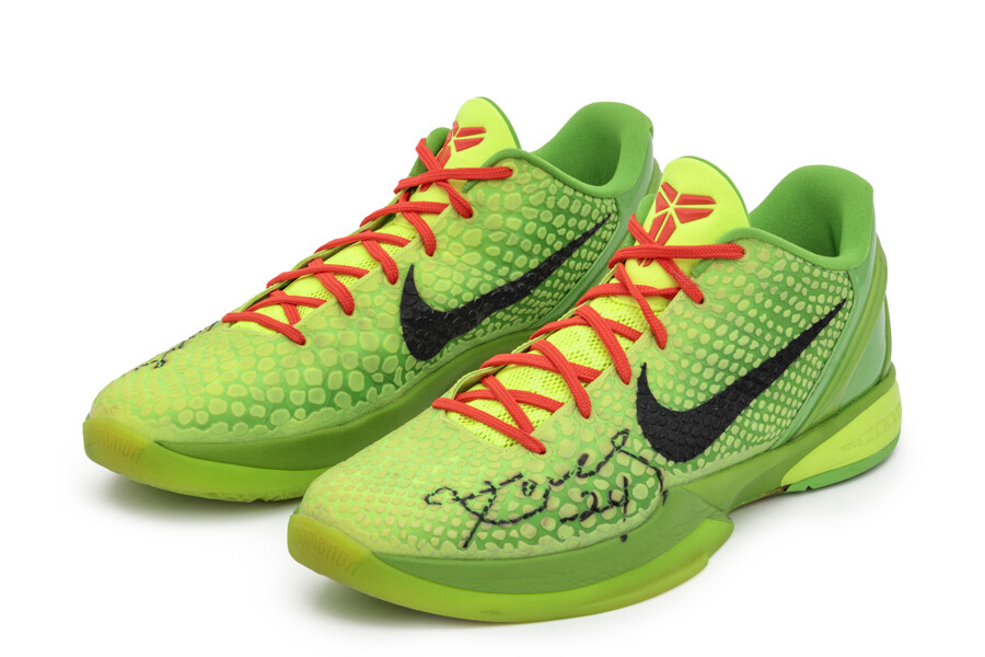 Kobe Bryant's 2010 Christmas Game Sneakers Auctioned for $10 Million