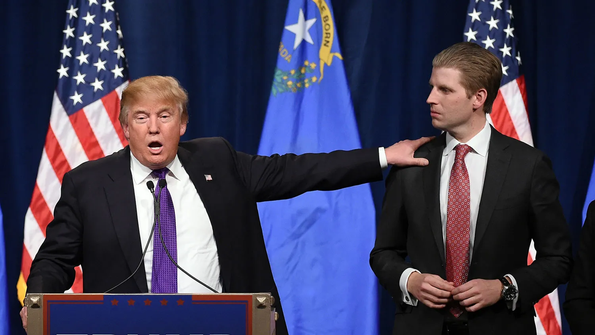 Eric Trump Releases New Memoirs About Family's Struggle