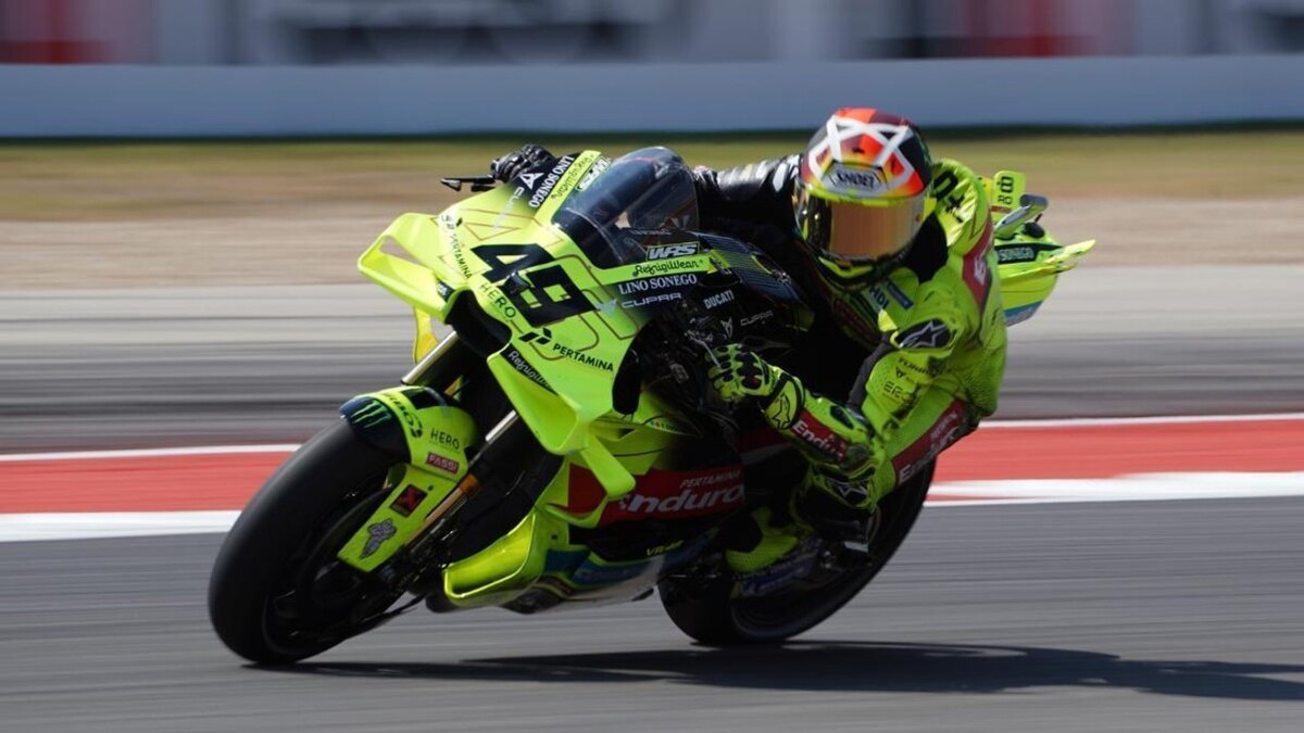 Di Giannantonio Secures Pole Position at US MotoGP Grand Prix