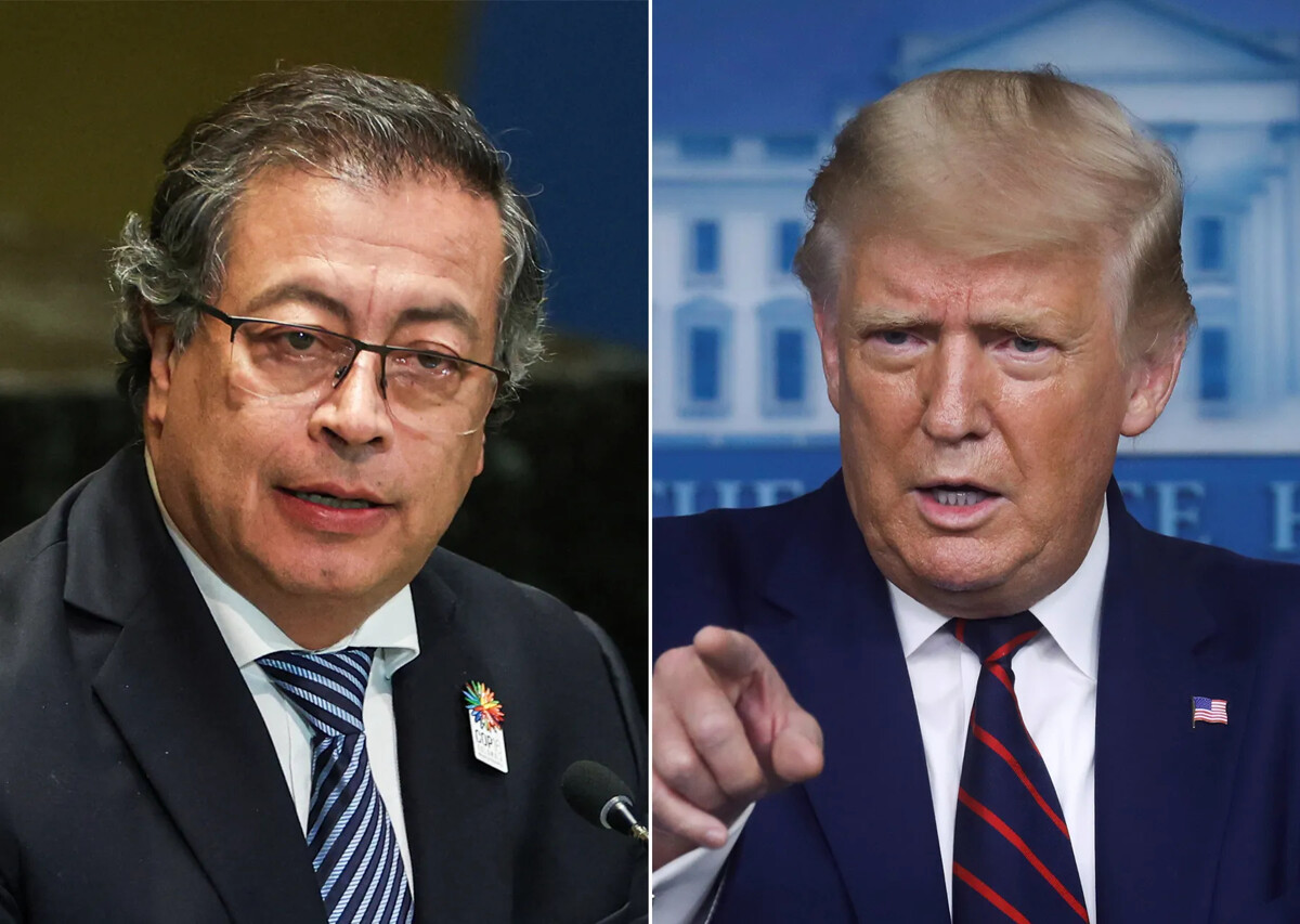 特朗普威胁对哥伦比亚采取军事行动