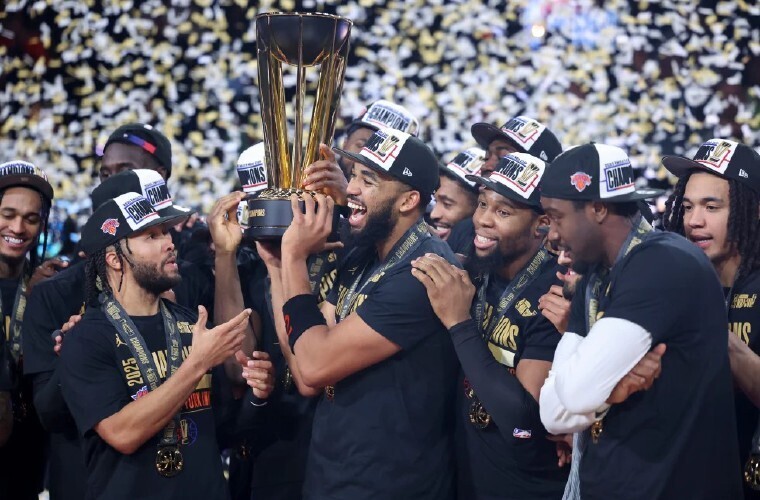 Knicks Won't Raise Flag for NBA Cup Title