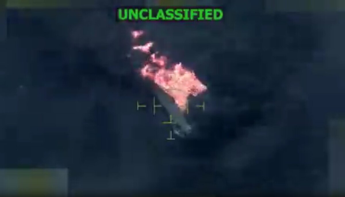 U.S. Army Sinks Drug Ship in the Pacific