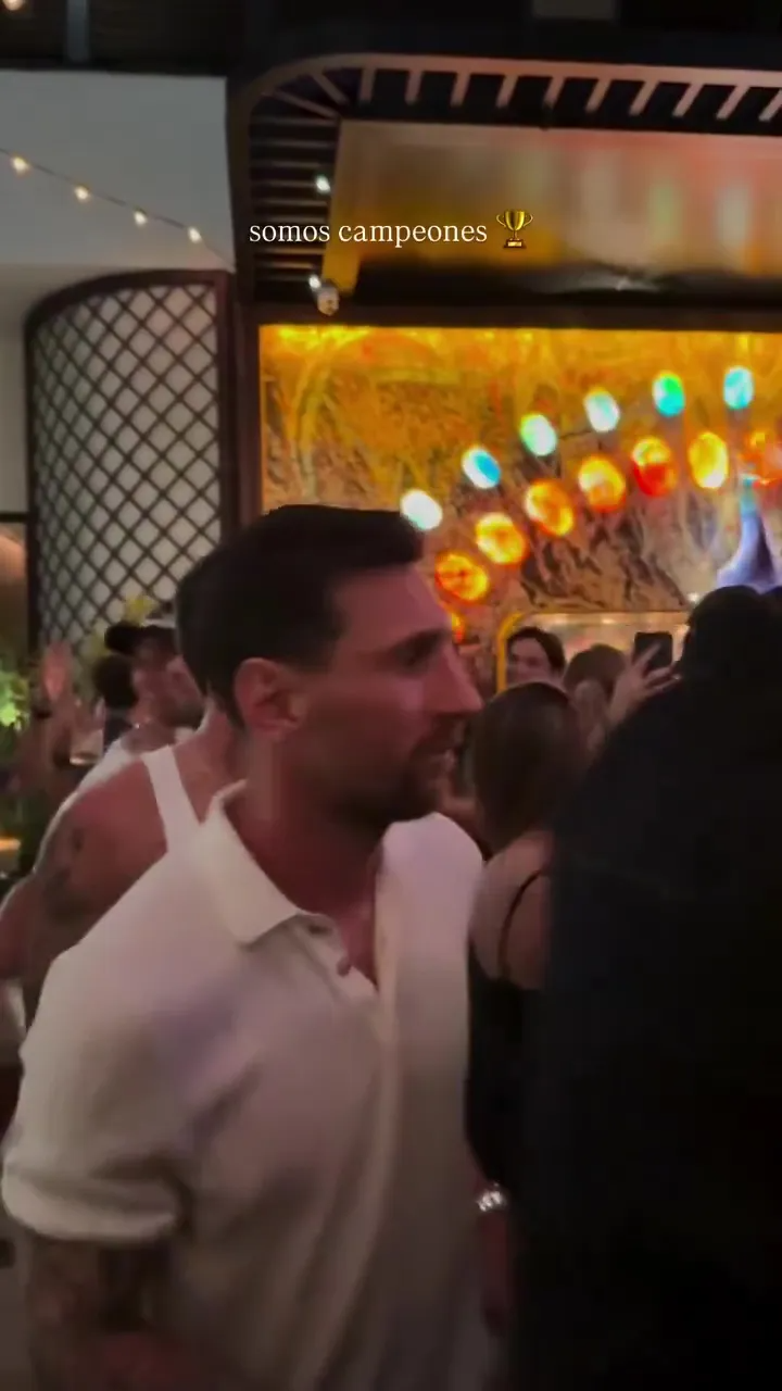 Messi Looked Uncomfortable During 'Inter Miami's Title Celebration