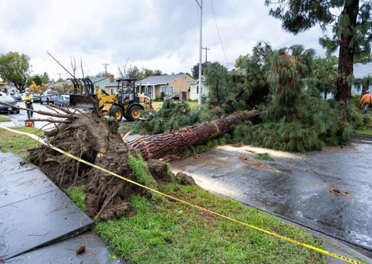 Major Storm Hits California