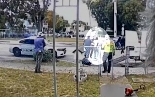 Thief Trapped in Truck After Attempting to Steal Gardening Equipment in Florida