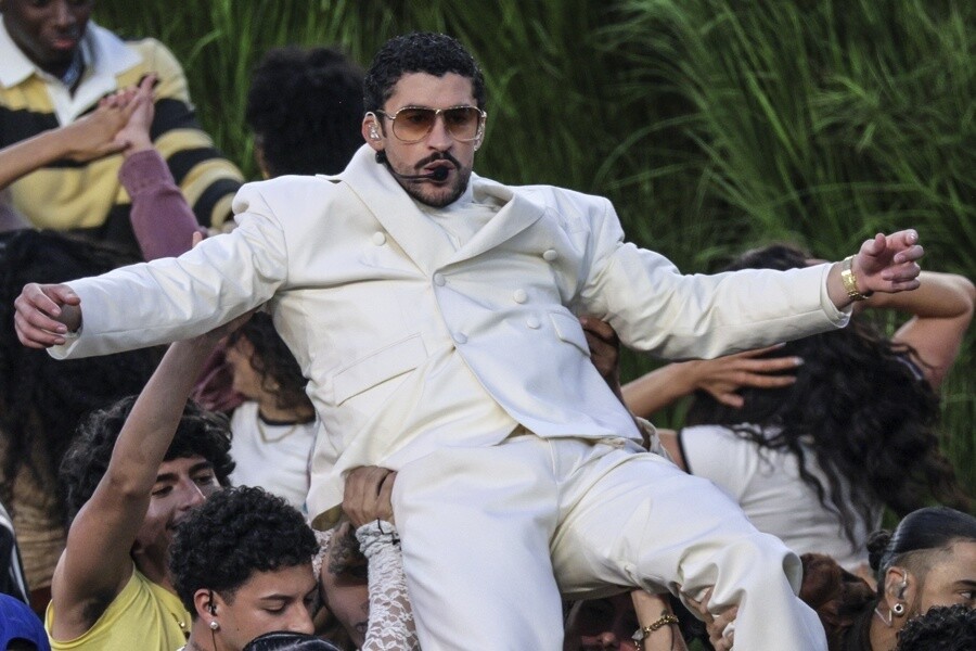 Bad Bunny's Spotify Streams Jump 470% After Super Bowl