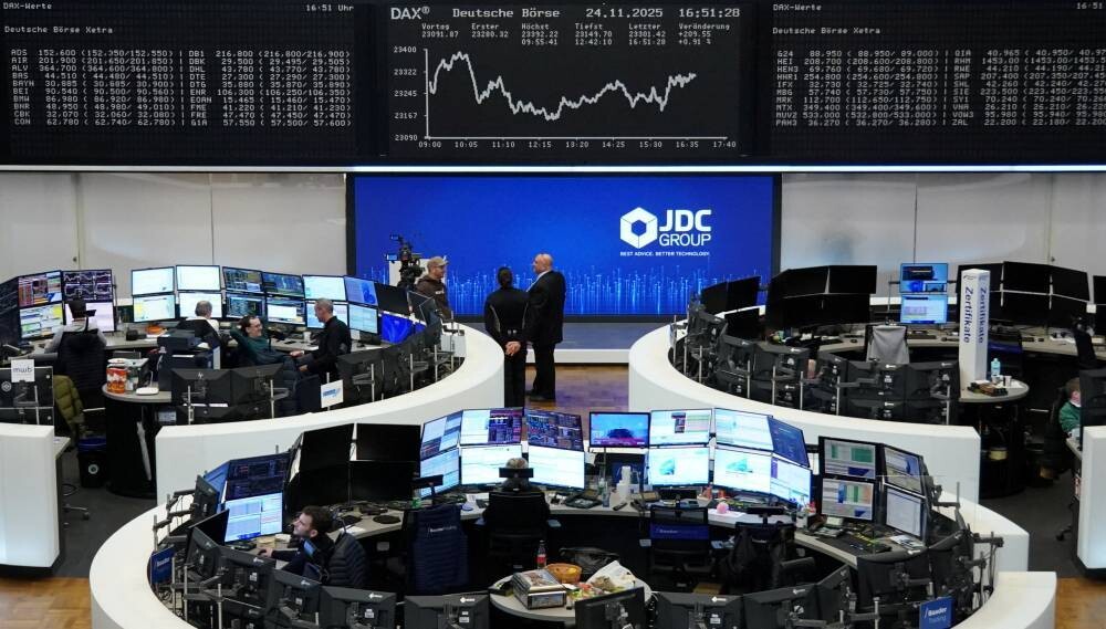 Слабый рост европейских акций перед выходом данных из США