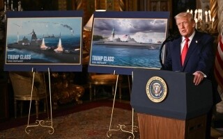 Trump Announces New Class of Warships Named After Him