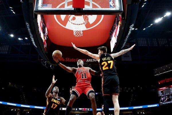 Offensive Festival in Hawks-Bulls Game Sets NBA Season High