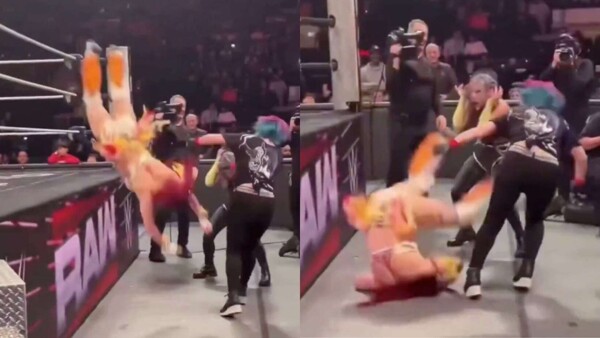 Iyo Sky's Shocking Fall During WWE Event
