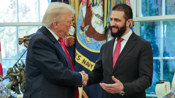 Trump Holds Talks with Syrian President