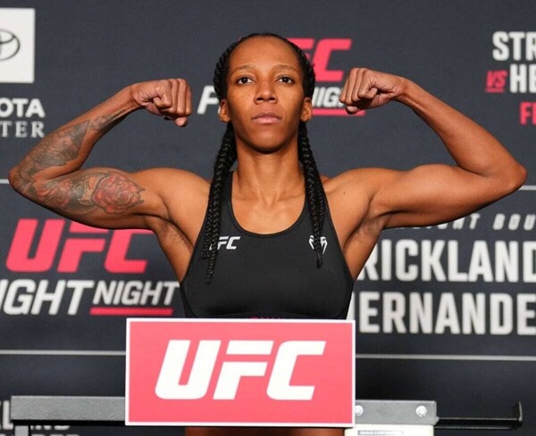 La peleadora panameña Joselyne Edwards enfrenta a Norma Dumont en UFC Fight Night