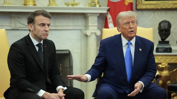 特朗普评论马克龙在加沙和平谈判中的潜在作用