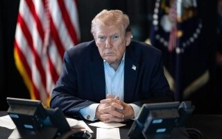 Trump Predicts 'Very Strong Blow' for Iran