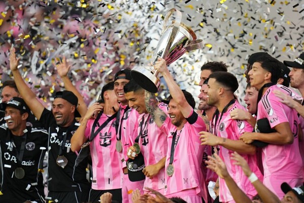 Inter Miami with Messi wins first MLS title