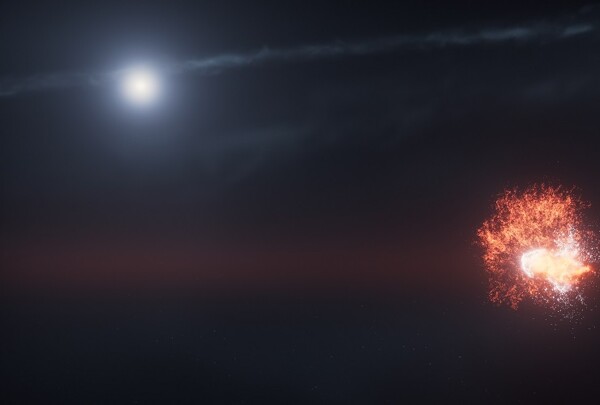 Hubble Telescope Captures Two Powerful Collisions in Fomalhaut System