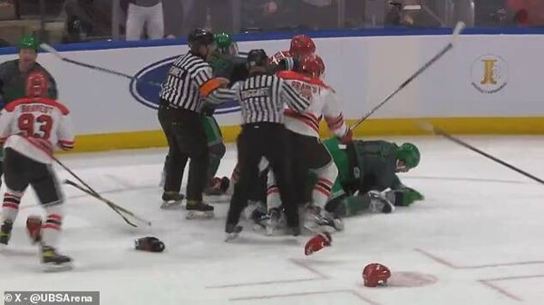 NYC Police Charity Hockey Match