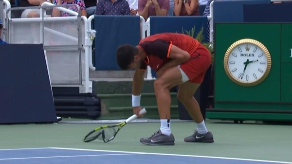 Алькарас выбыл из турнира Cincinnati Masters | Новости за границей