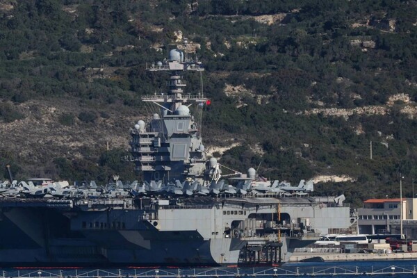 USS Gerald R. Ford Arrives in Greece