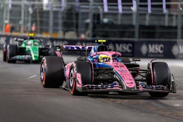 Colapinto Faces Difficult Start at Las Vegas Grand Prix