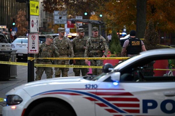 Two National Guard members injured in shooting near the White House