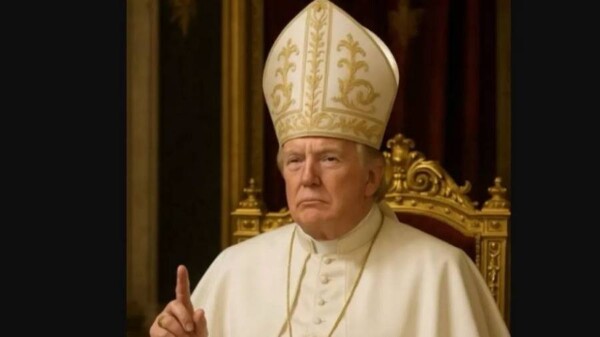 Trump Denounces Social Media Image