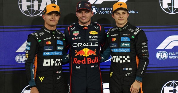 Verstappen wins qualifying, aims for title in final race