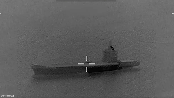 U.S. Army Reports Attack on Iranian Warship