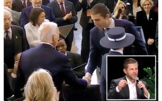 Baron Trump Reveals What He Said to Biden at Inauguration