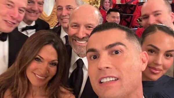 Cristiano Ronaldo attends official dinner at the White House
