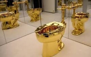 Golden Toilet Sells for Record $12.1 Million