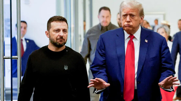 Трамп приветствует Зеленского на фоне натянутых отношений | Новости за границей