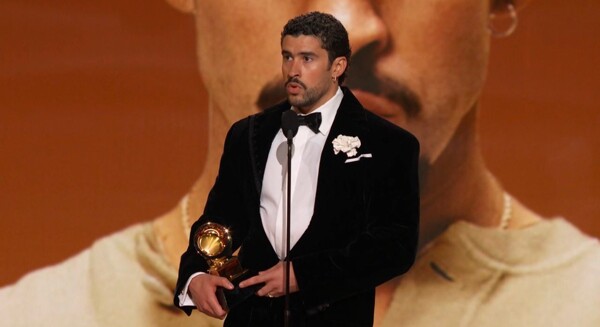 Bad Bunny y otros artistas protestan contra las políticas de Trump en los Grammy