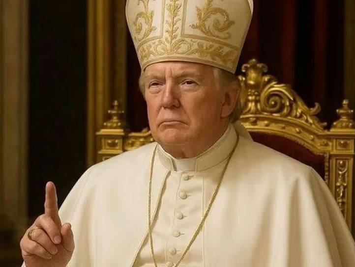 Трамп делится изображением, созданным ИИ